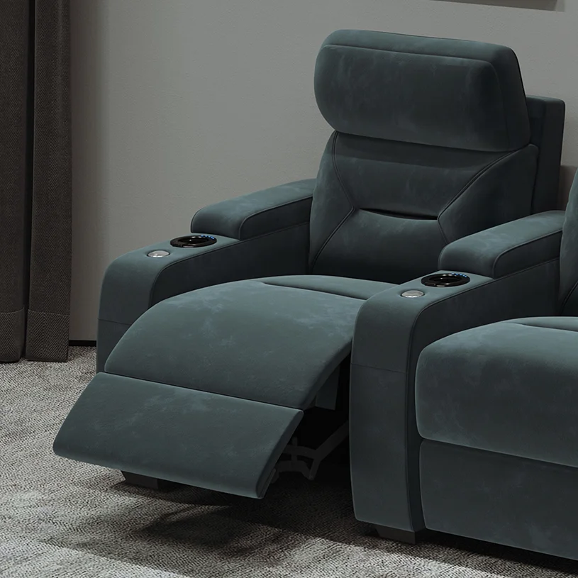 Dual motor recliner with independent controls
